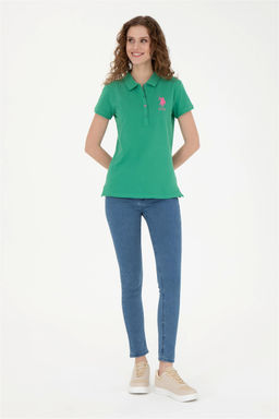 Женские голубые джинсовые брюки - U.s. polo assn фото 3