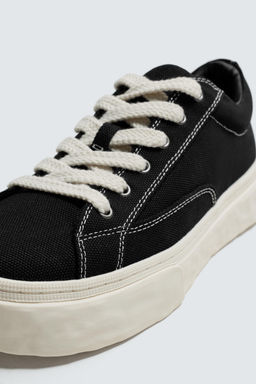 CHUNKY FABRIC TRAINERS - Zara фото 3