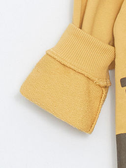 Bisiklet Yaka Bask?l? Erkek Bebek Sweatshirt - Waikiki фото 2