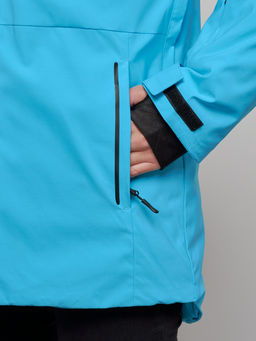 Горнолыжный костюм женский зимний голубого цвета 02321Gl - Chunmai фото 12