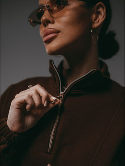 Брамея свитшот женский (черный) - Lovetex фото 15