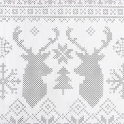 Фартук Рождественские Елочки 60х65 см, 100% хлопок, 164 г/м2 - Доляна фото 3