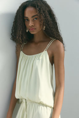 Top de tirantes con bajo globo - H&m фото 3
