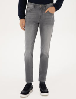 Gri Slim Fit Jean Pantolon - Pierre cardin фото 2