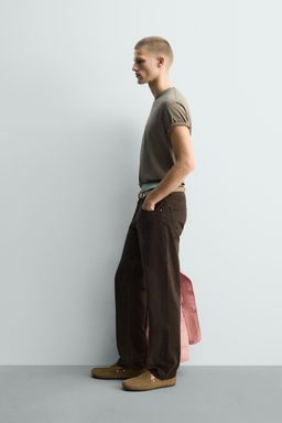 JEANS STRAIGHT FIT LIMITED EDITION / Marr?n - Zara фото 4