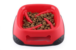 Миска для собак интерактивная с нескользящим ободком 271149