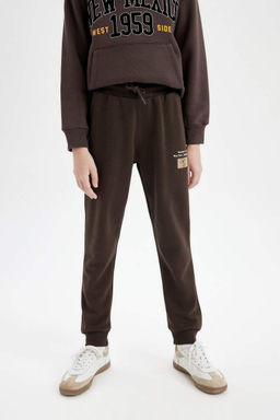 Спортивные штаны с принтом для мальчиков - Defacto фото 4