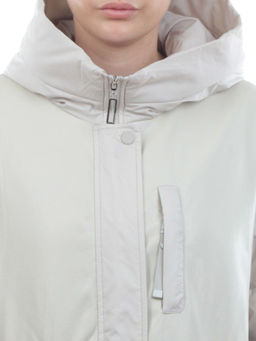 M24-211 LT. BEIGE Куртка демисезонная женская (100 гр. синтепон) - Fashion фото 4