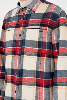 Мужская темно-синяя рубашка с длинным рукавом - U.s. polo assn фото 7