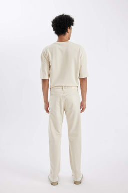 Узкие зауженные джинсовые брюки с нормальной талией и зауженной посадкой - Defacto фото 7