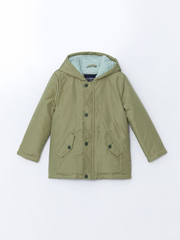 Kap??onlu Erkek ?ocuk ?i?me Mont