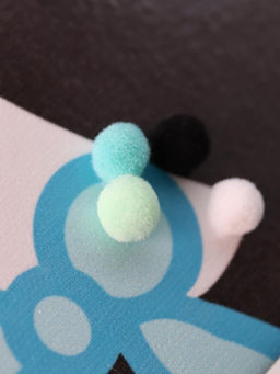 Картина из помпонов на подрамнике Draw Me! Panda, (20 х 20 см)