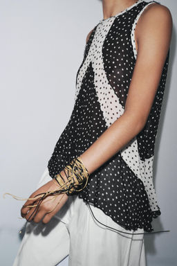 ZW COLLECTION POLKA DOT TOP