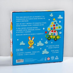 Развивающая игра по методике Сегена Мозаика для зайки - Лас играс фото 2