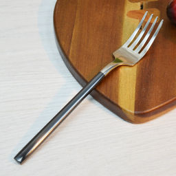 Вилка столовая 12шт. МОНИКА БЛЭК 6,5мм, 19,0 см арт. КТ-049Ч-ВС-1