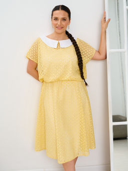 Комплект,сарафан и блузка MR029SS3 yellow - Maxroses фото 7