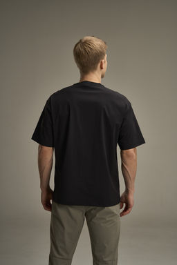 Футболка Черный COMMUTE SS Woven Tee