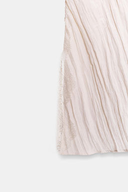 TOP LENCERO EFECTO ARRUGADO / Crudo - Zara фото 9