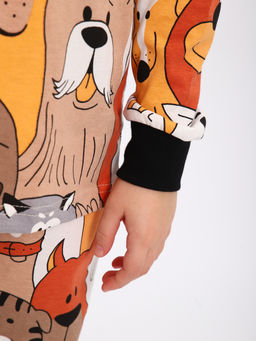 Пижама "Вдохновение" бежевый