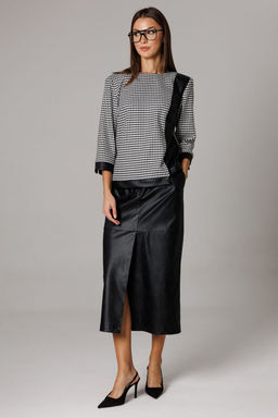 Костюм Lars Style 1174 черный, молочно-черный принт