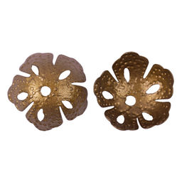 Zlatka Розетка для бус DC-007/5 15 мм 2 мм 5 шт №04 под бронзу