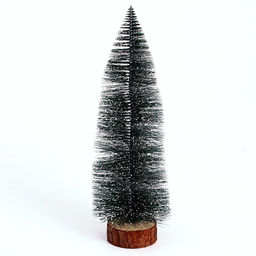 Декор новогодний «Ёлочка зелёная в снегу», 8×8×40 см