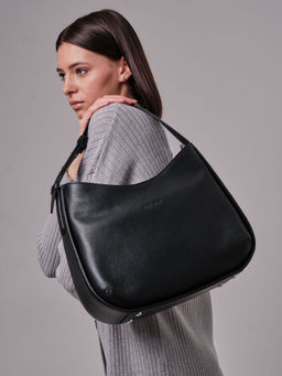 Сумка кожаная Deboro 30422 черный