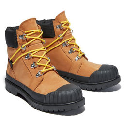Ботинки Timberland 6 Inch Heritage Boot Rubber Toe WP желтые  фото 5