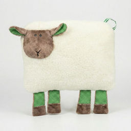 Подушка декоративная арт.1184692-25 Овечка НЮША шерсть