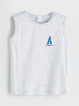 Bask?l? Erkek Bebek Atlet ve ?ort 2li