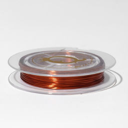 Цена за 2 шт. Проволока на бобине, d=0.3 мм, L=10 м, цвет медный