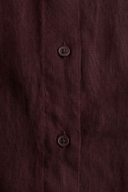 Camisa oversize de lino - H&m фото 3