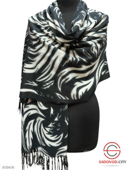 Палантин женский с принтом