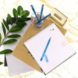 Цена за 12 шт. Ручка шариковая MunHwa. MC Gold, синий стержень, узел 1 мм, резиновый упор