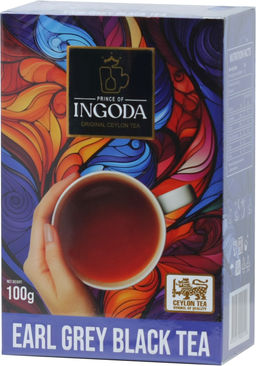 PRINCE OF INGODA. Черный чай Earl Grey 100 гр. карт.упаковка