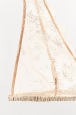 MESH LACE TRIANGLE BRA - Zara фото 7