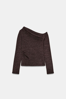 ASYMMETRIC PIQU_ TOP - Zara фото 7