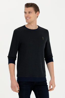U. S. Polo Assn / Мужской темно-синий свитшот - U.s. polo assn фото 15