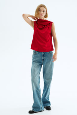 Blusa drapeada de sat?n - H&m фото 4