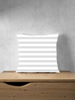 Наволочка на подушку из сатина страйп - Белый 70х70