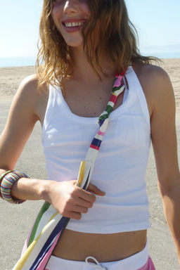 BOLSA CANVAS RAYAS / Multicolor - Zara фото 2