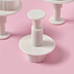 Плунжеры кондитерские Доляна Лист, набор 3 шт., d=3.2/4/5 см, пластик, белые  фото 10