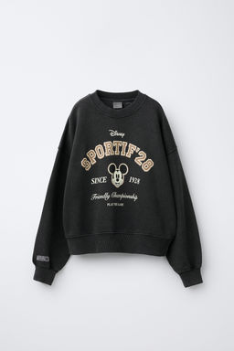 FADED MICKEY MOUSE  DISNEY SWEATSHIRT - Zara фото 9