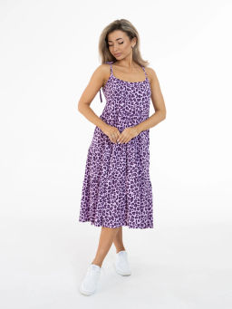 Сарафан женский, цвет фиолетовый