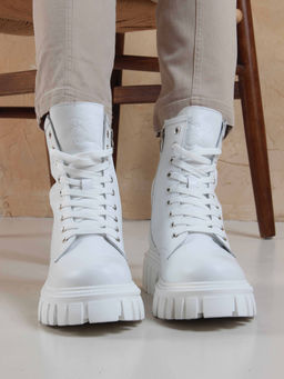 Ботинки EDART 329.21153 w. белые/байка - Ed'art фото 3