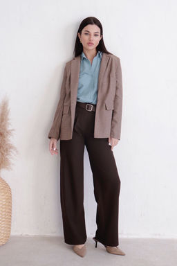 11082 Брюки коричневые - Martichelli фото 5