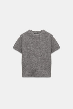 SHORT SLEEVE WOOL TOP - Zara фото 6