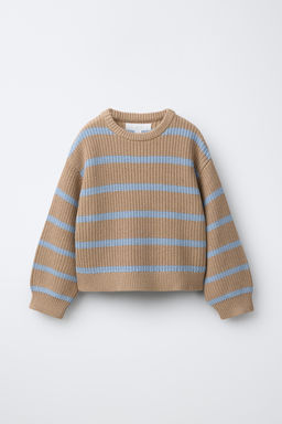 STRIPED KNIT JUMPER - Zara фото 10