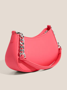 Женская сумка на плечо LOVE MOSCHINO PRISM Артикул 4459631, фуксия  фото 3