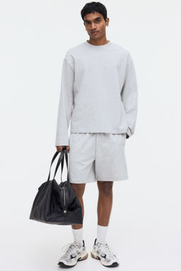 Pantal?n corto en sudadera Regular Fit - H&m фото 6